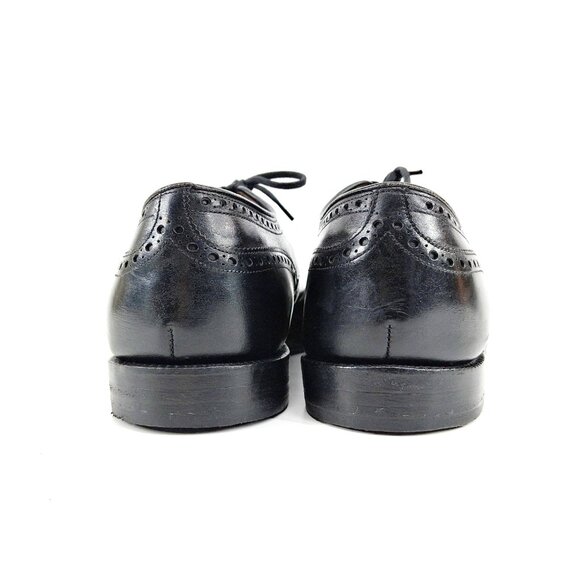 Church’s Custom Grade Black Leather Brogue Oxford Dress Shoes Men’s US 10 - Picture 4 of 13